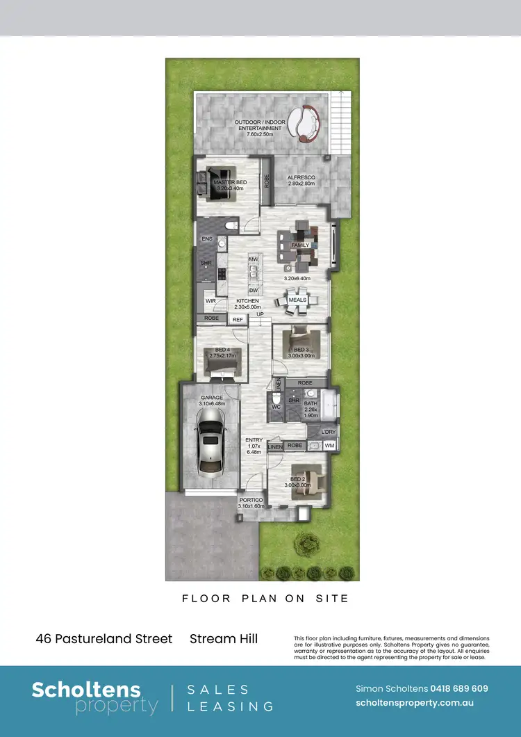 Floorplan of Homely house listing, 46 Pastureland Street, Stream Hill NSW 2526