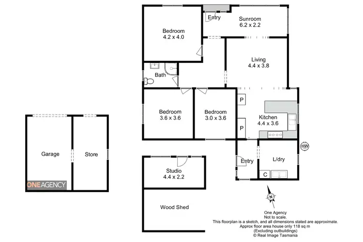 Floorplan of Homely house listing, 15 Gibson Street, Smithton TAS 7330