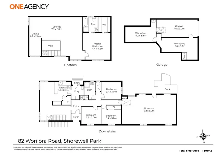 Floorplan of Homely house listing, 82 Woniora Road, Shorewell Park TAS 7320