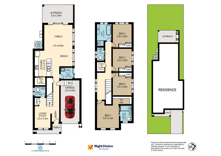 Floorplan of Homely semi-detached listing, 3 Wirraway Boulevard, Badagarang NSW 2540