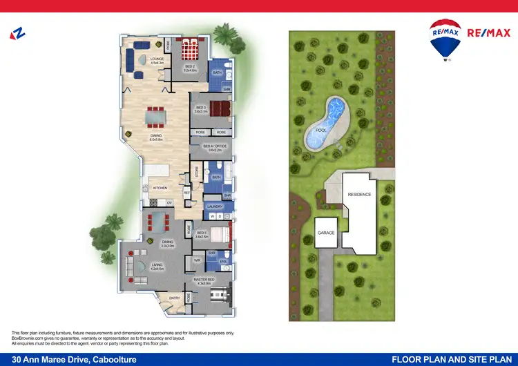 Floorplan of Homely house listing, 30 Ann Maree Drive, Caboolture QLD 4510