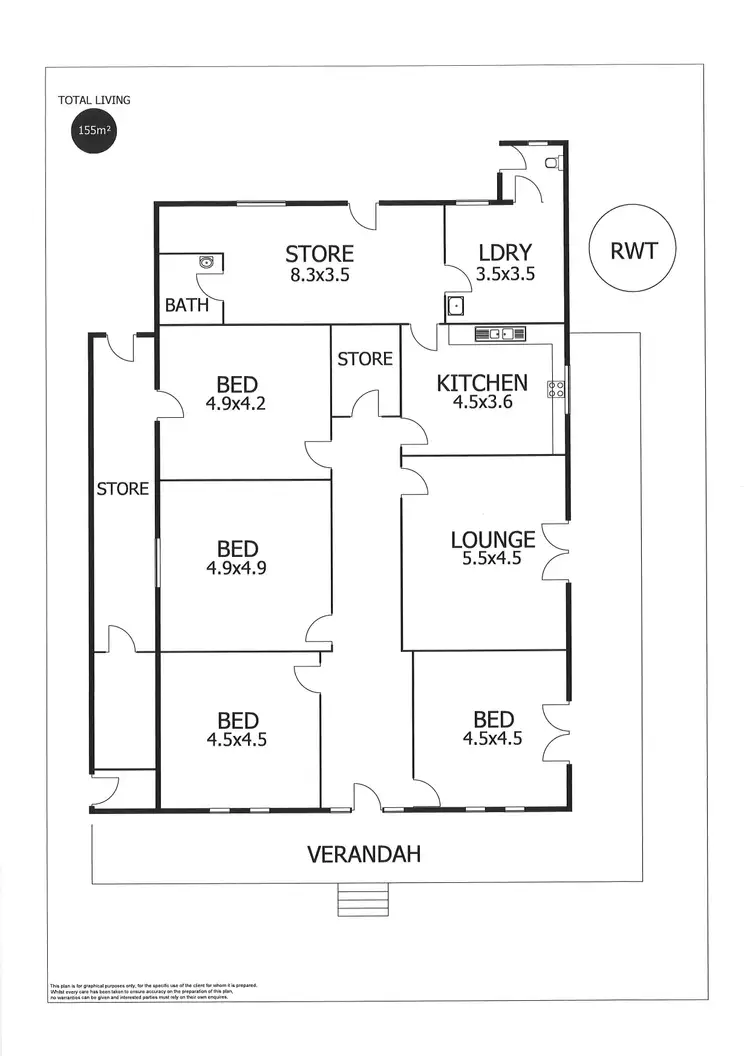 Floorplan of Homely house listing, 69 Swanport Road, Murray Bridge SA 5253
