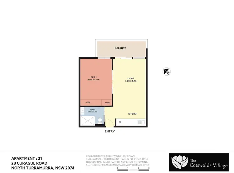 Floorplan of Homely retirement listing, A31/28 Curagul Road, North Turramurra NSW 2074