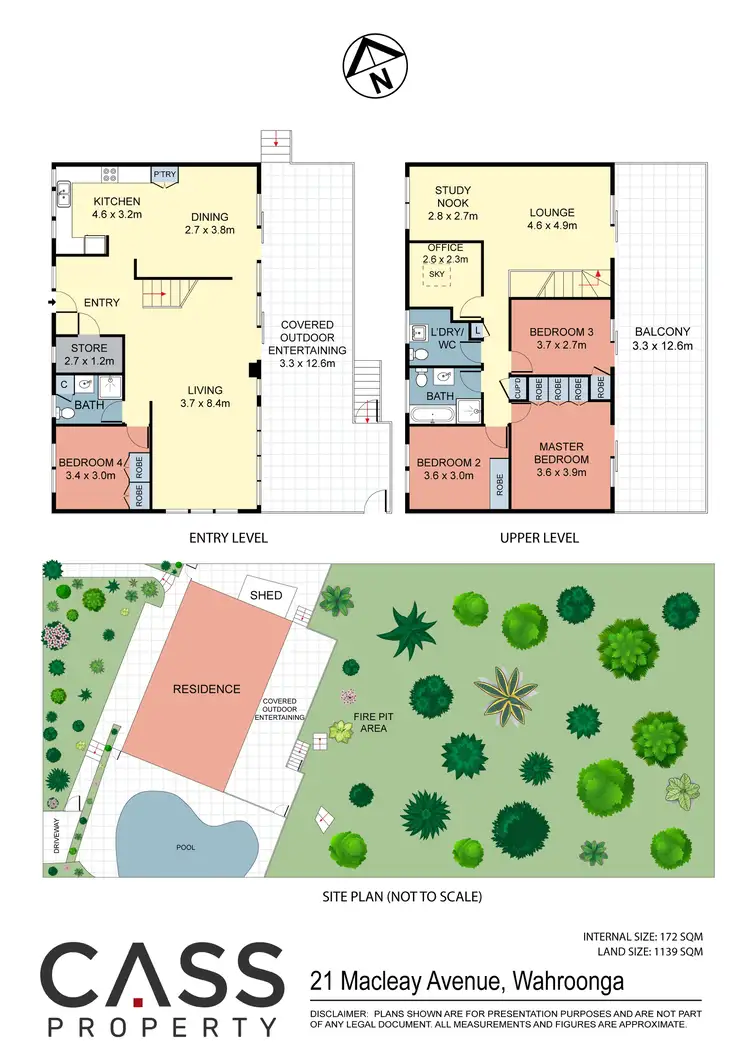 Floorplan of Homely house listing, 21 MacLeay Avenue, Wahroonga NSW 2076