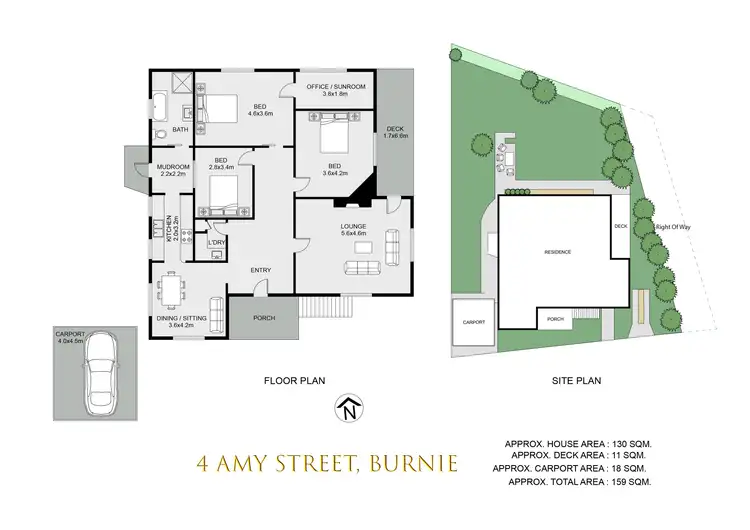 Floorplan of Homely house listing, 4 Amy Street, Burnie TAS 7320
