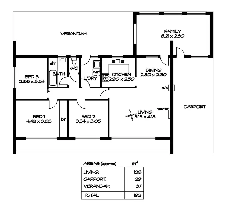 Floorplan of Homely house listing, 33 Tristania Terrace, Dernancourt SA 5075
