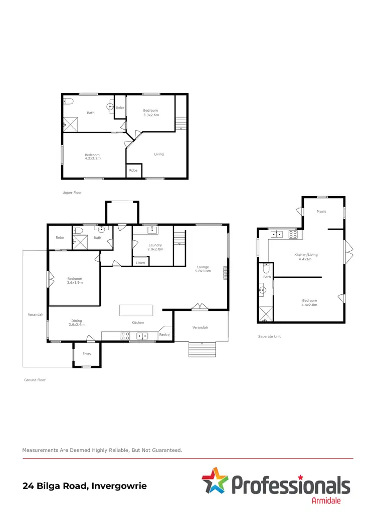 Floorplan of Homely house listing, 24 Bilga Road, Armidale NSW 2350