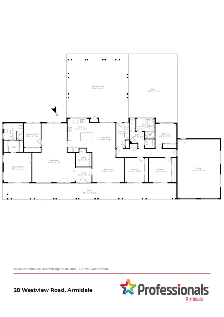Floorplan of Homely house listing, 28 Westview Road, Armidale NSW 2350