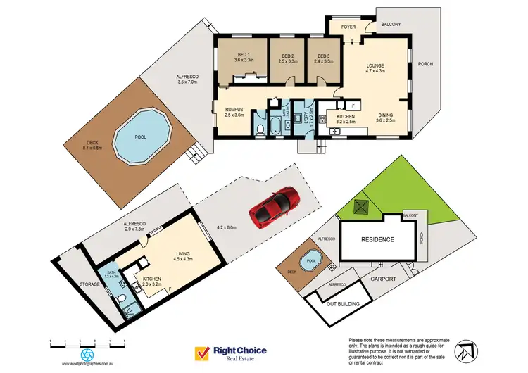 Floorplan of Homely house listing, 6 Scarf Avenue, Mount Warrigal NSW 2528