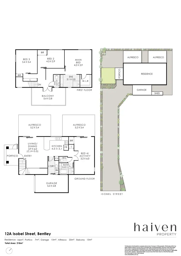 Floorplan of Homely house listing, 12A Isobel Street, Bentley WA 6102