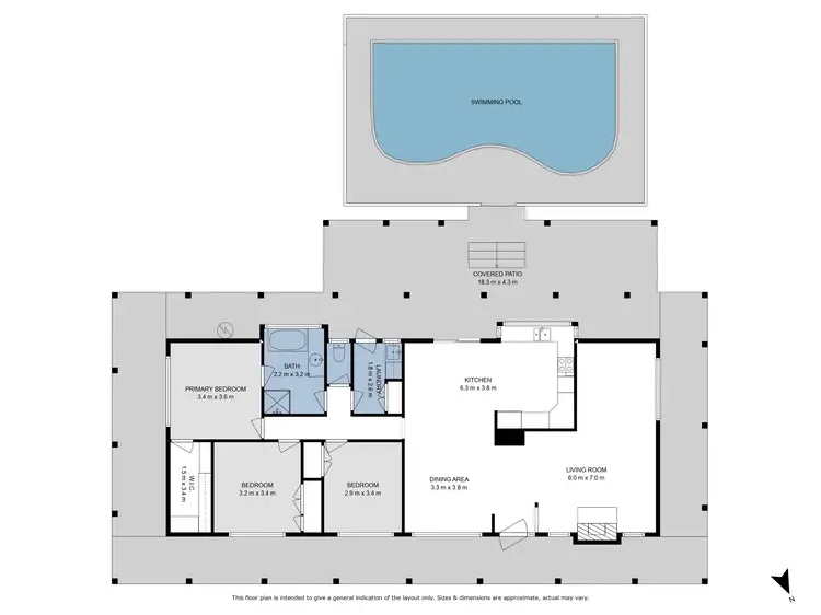 Floorplan of Homely rural property listing, 67 Alexandra Parade, Wamuran QLD 4512