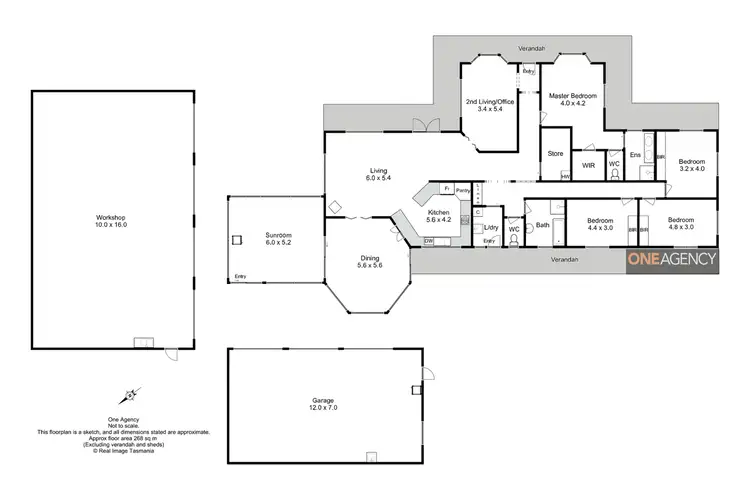 Floorplan of Homely house listing, 208 Montagu Road, Smithton TAS 7330