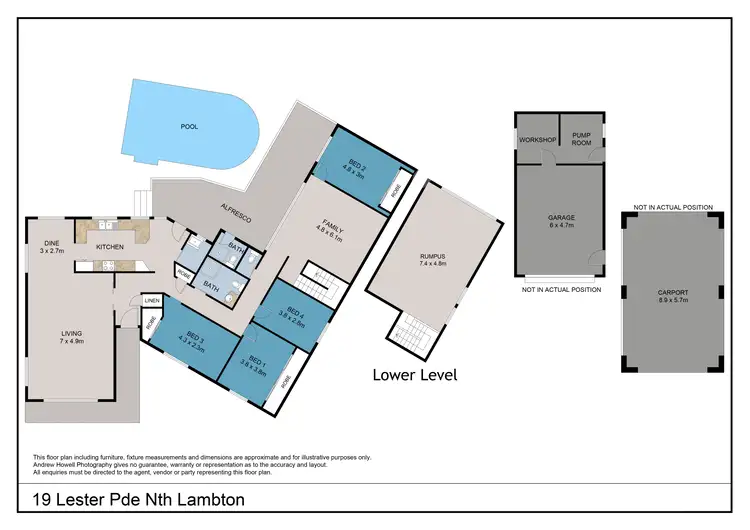 Floorplan of Homely house listing, 19 Lester Parade, North Lambton NSW 2299