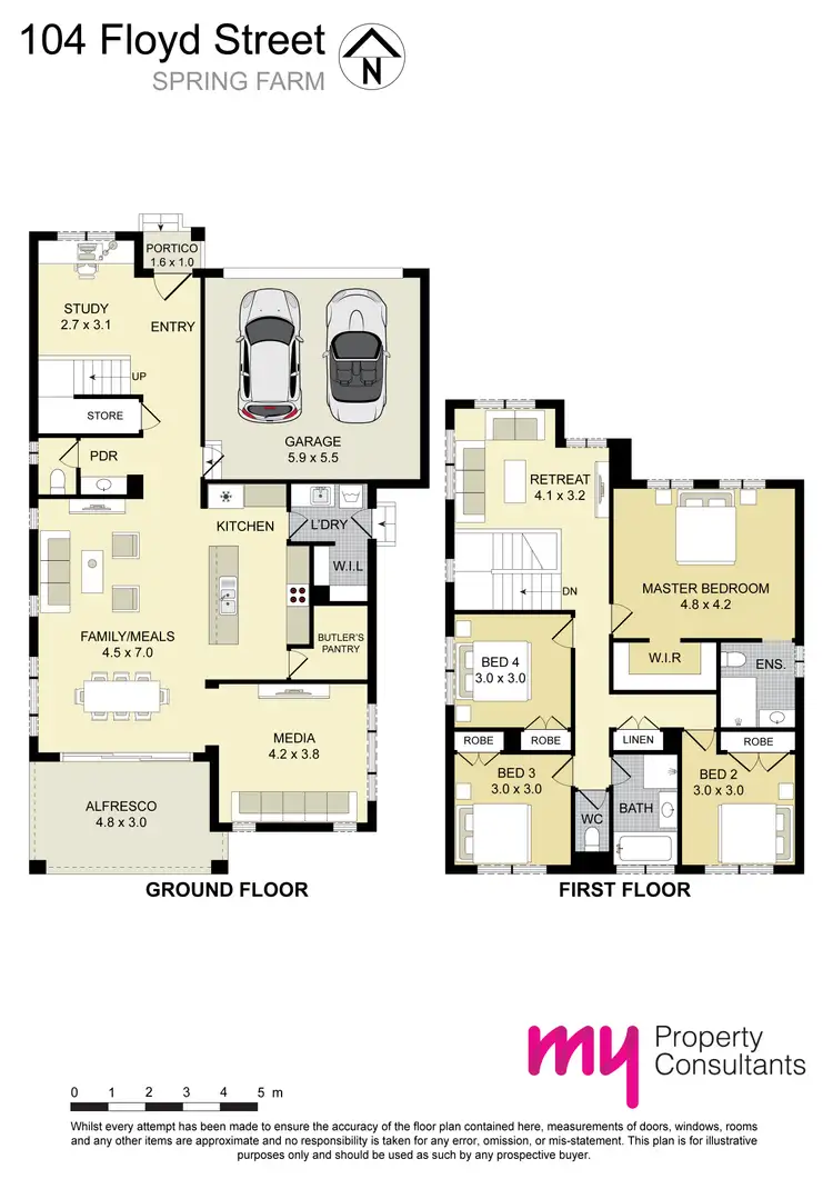 Floorplan of Homely house listing, 104 Floyd Street, Spring Farm NSW 2570