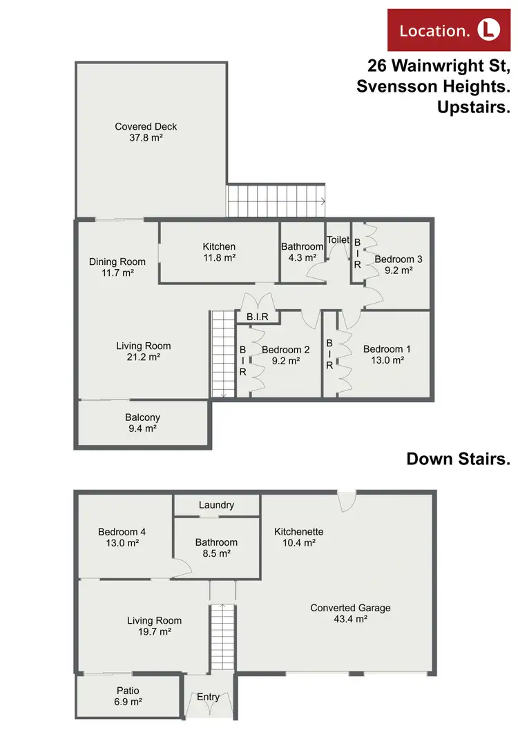 Floorplan of Homely house listing, 26 Wainwright Street, Svensson Heights QLD 4670