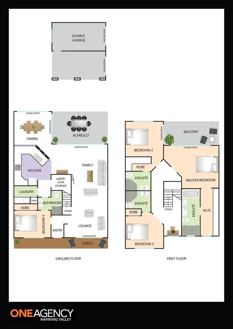 Floorplan of Homely semi-detached listing, 6/4-6 Electra Parade, Harrington NSW 2427