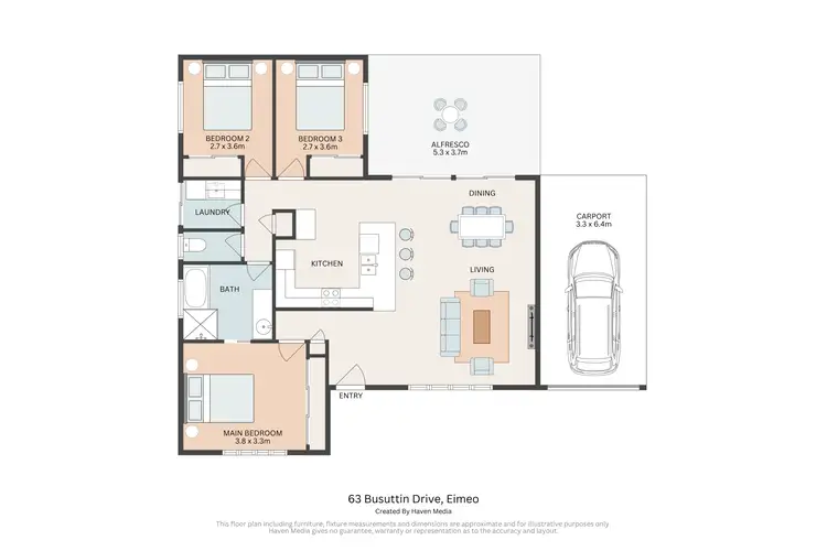 Floorplan of Homely house listing, 63 Busuttin Drive, Eimeo QLD 4740