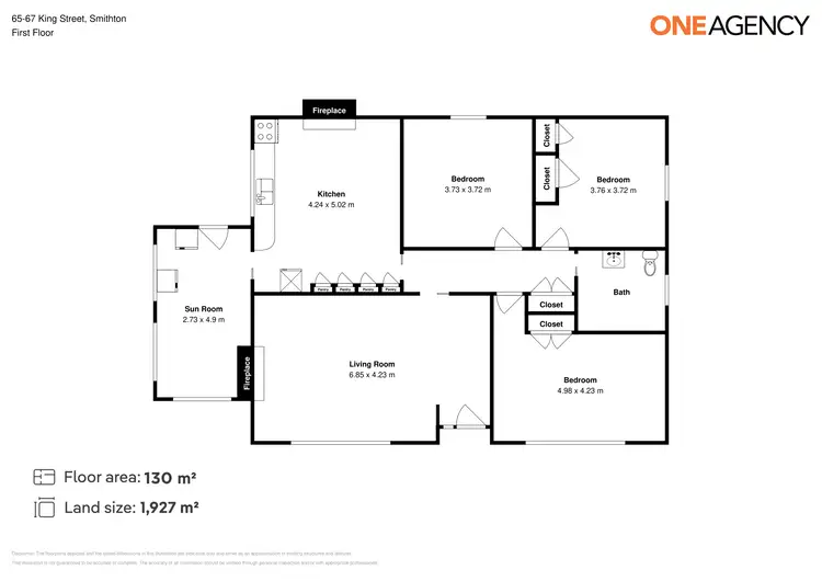 Floorplan of Homely house listing, 65-67 King Street, Smithton TAS 7330