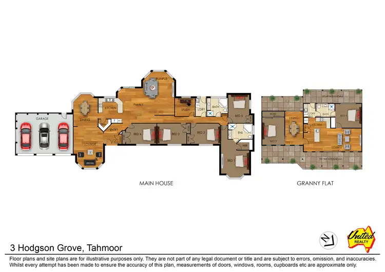 Floorplan of Homely rural property listing, 3 Hodgson Grove, Tahmoor NSW 2573