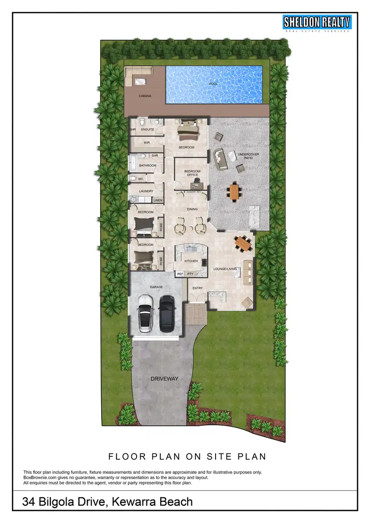 Floorplan of Homely house listing, 34 Bilgola Drive, Kewarra Beach QLD 4879