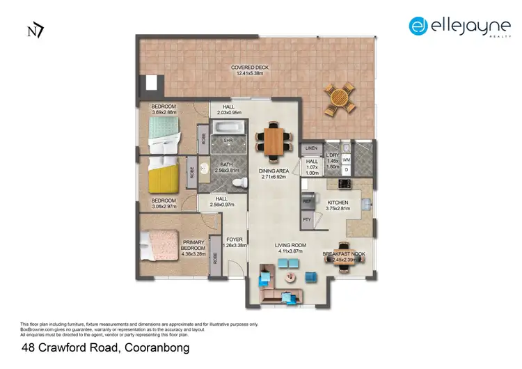Floorplan of Homely house listing, 48 Crawford Road, Cooranbong NSW 2265