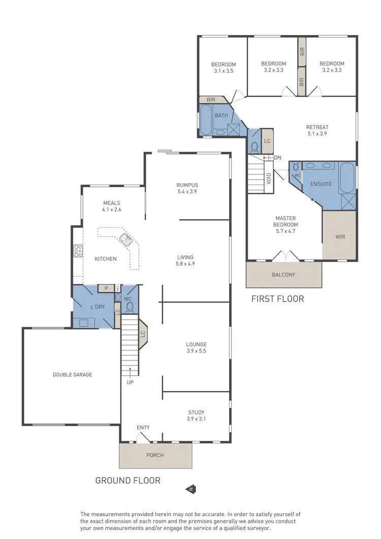 Floorplan of Homely house listing, 35 The Avenue, Caroline Springs VIC 3023