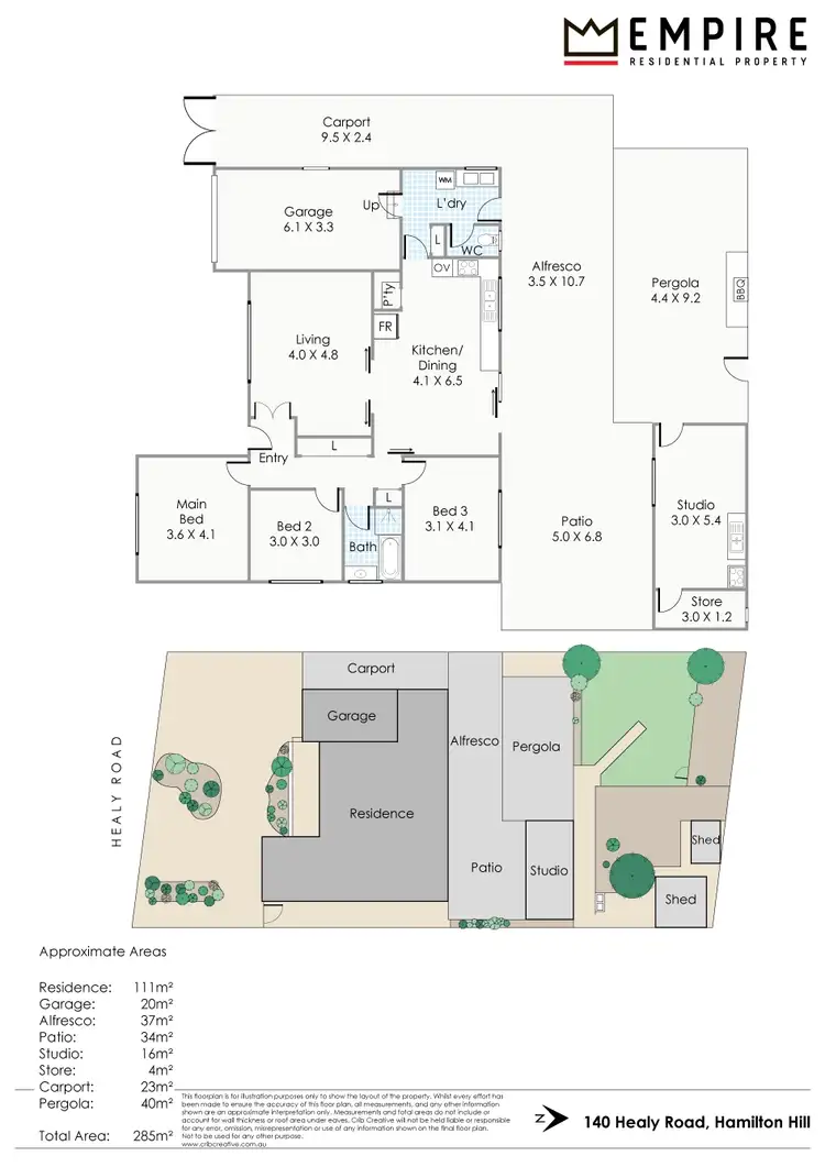 Floorplan of Homely house listing, 140 Healy Road, Hamilton Hill WA 6163