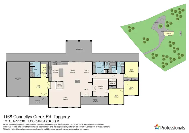 Floorplan of Homely rural property listing, 1168 Connelly's Creek Road, Taggerty VIC 3714
