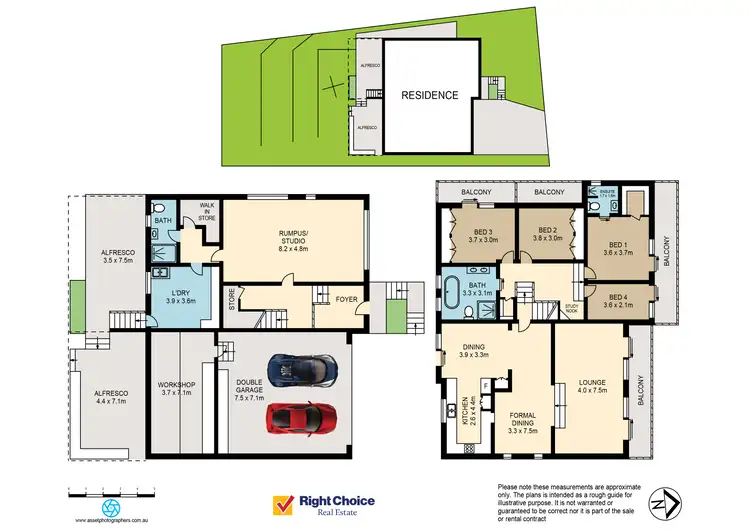 Floorplan of Homely house listing, 57 Cuthbert Drive, Mount Warrigal NSW 2528