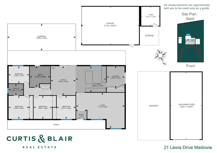Floorplan of Homely house listing, 21 Lewis Drive, Medowie NSW 2318
