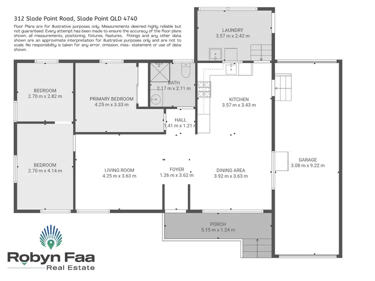 Floorplan of Homely house listing, 312 Slade Point Road, Slade Point QLD 4740
