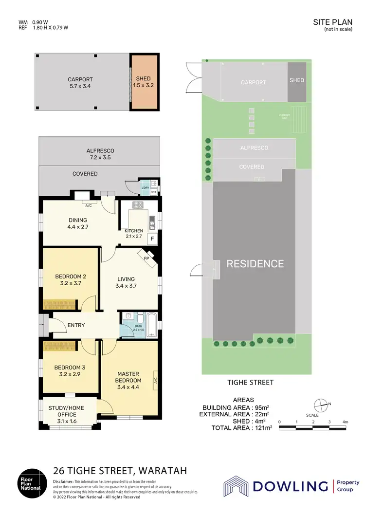 Floorplan of Homely house listing, 26 Tighe Street, Waratah NSW 2298