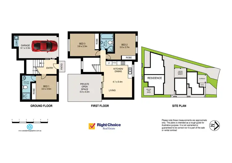 Floorplan of Homely townhouse listing, 3/7 Dillon Road, Flinders NSW 2529