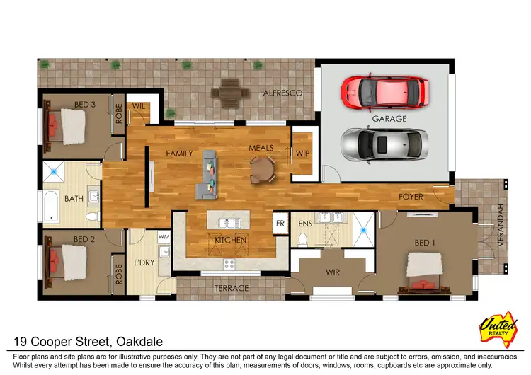 Floorplan of Homely house listing, 19 Cooper Drive, Oakdale NSW 2570