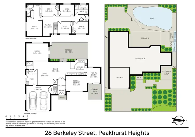 Floorplan of Homely house listing, 26 Berkeley Street, Peakhurst Heights NSW 2210
