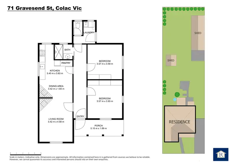 Floorplan of Homely house listing, 71 Gravesend Street, Colac VIC 3250