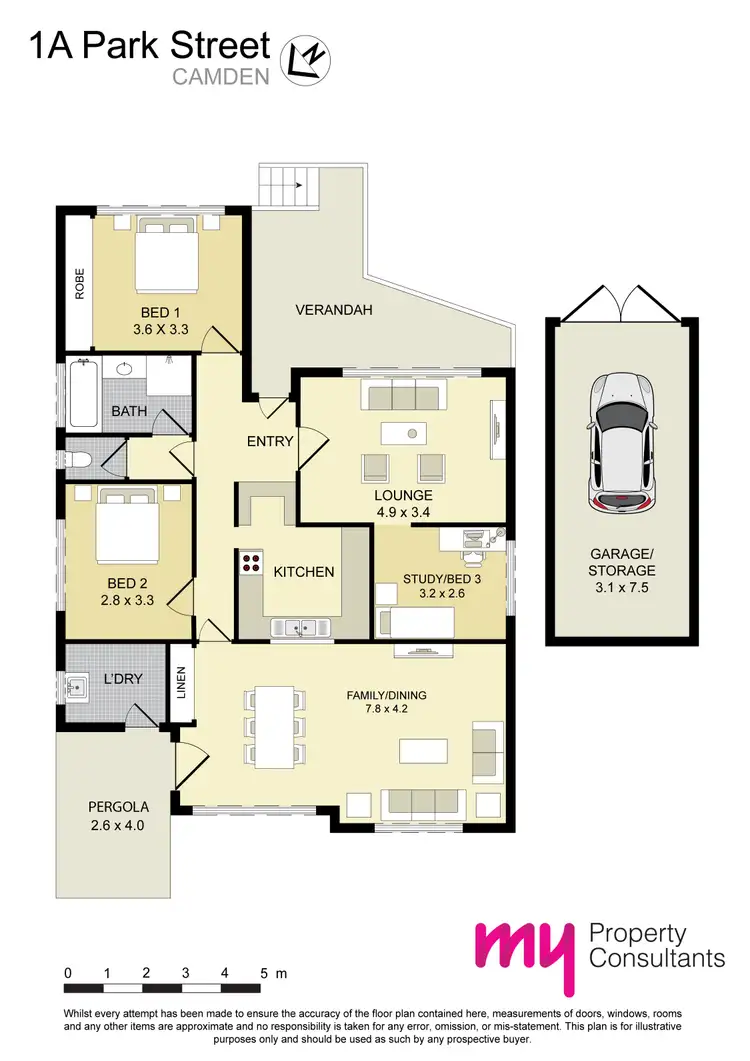 Floorplan of Homely house listing, 1A Park Street, Camden NSW 2570