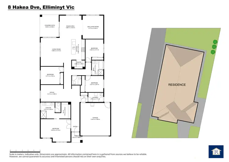 Floorplan of Homely house listing, 8 Hakea Drive, Elliminyt VIC 3250