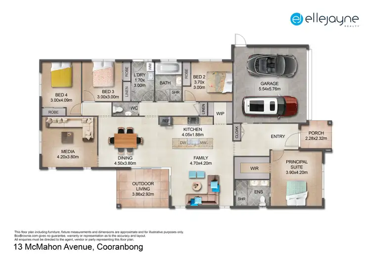 Floorplan of Homely house listing, 13 McMahon Avenue, Cooranbong NSW 2265