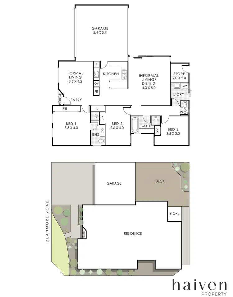Floorplan of Homely villa listing, 146A Deanmore Road, Scarborough WA 6019