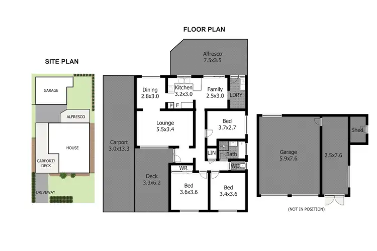 Floorplan of Homely house listing, 33 Camelot Drive, Cranebrook NSW 2749