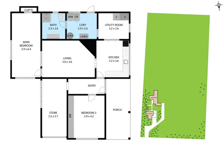 Floorplan of Homely house listing, 206-214 Green Street West, Lockhart NSW 2656