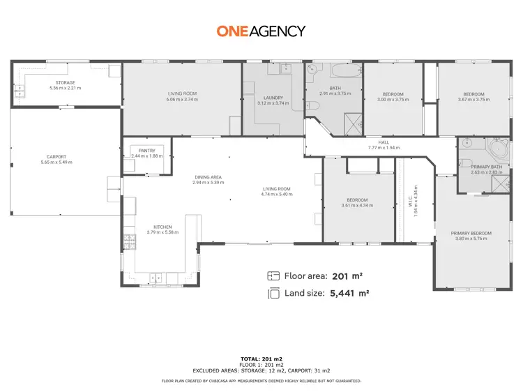 Floorplan of Homely house listing, 12 Old Stanley Road West, Smithton TAS 7330