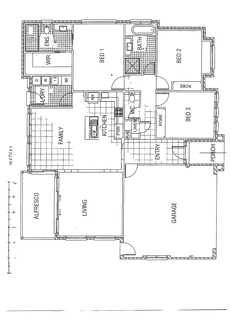 Floorplan of Homely villa listing, 1/7 Clarence Place, Tatton NSW 2650