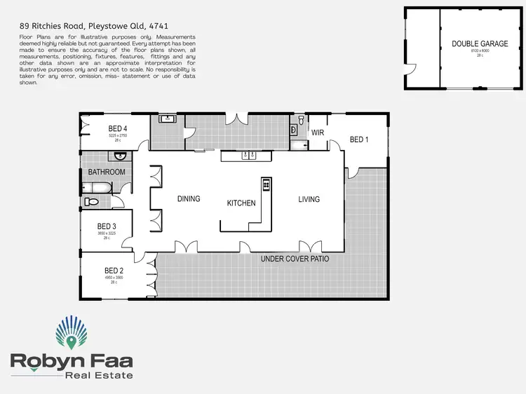 Floorplan of Homely house listing, 89 Ritchies Road, Pleystowe QLD 4741