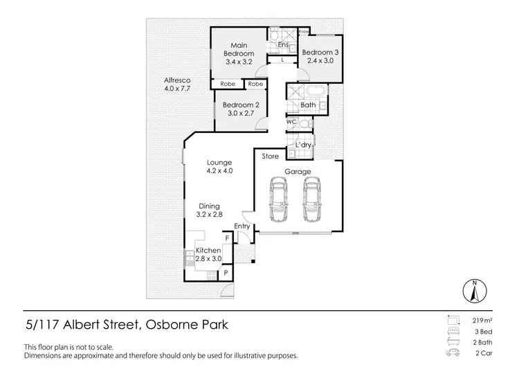 Floorplan of Homely house listing, 5/117 Albert Street, Osborne Park WA 6017