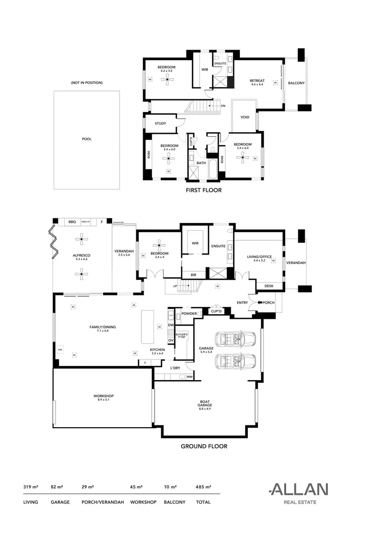 Floorplan of Homely house listing, 41 Repton Road, North Brighton SA 5048