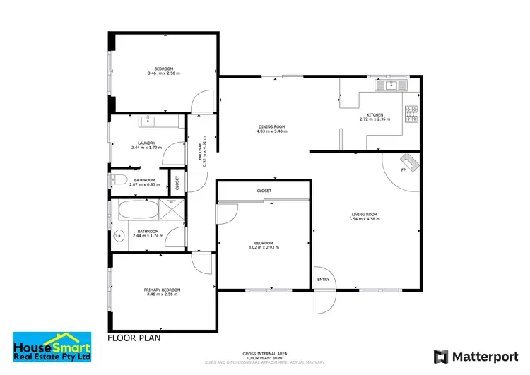 Floorplan of Homely house listing, 9 Armata Walk, Mirrabooka WA 6061
