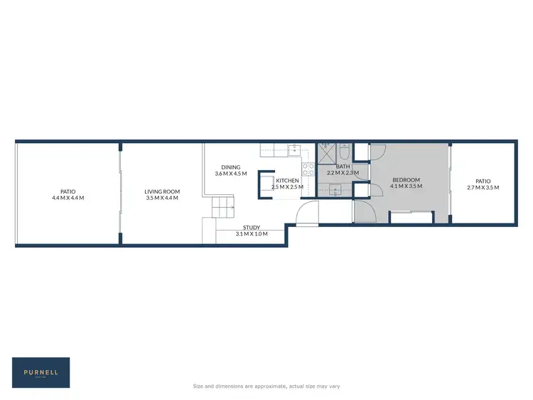 Floorplan of Homely apartment listing, 12/1 Jardine Street, Kingston ACT 2604