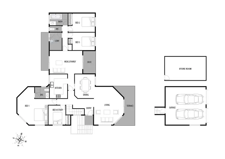Floorplan of Homely townhouse listing, 8/18 Mugglestone Place, Bruce ACT 2617
